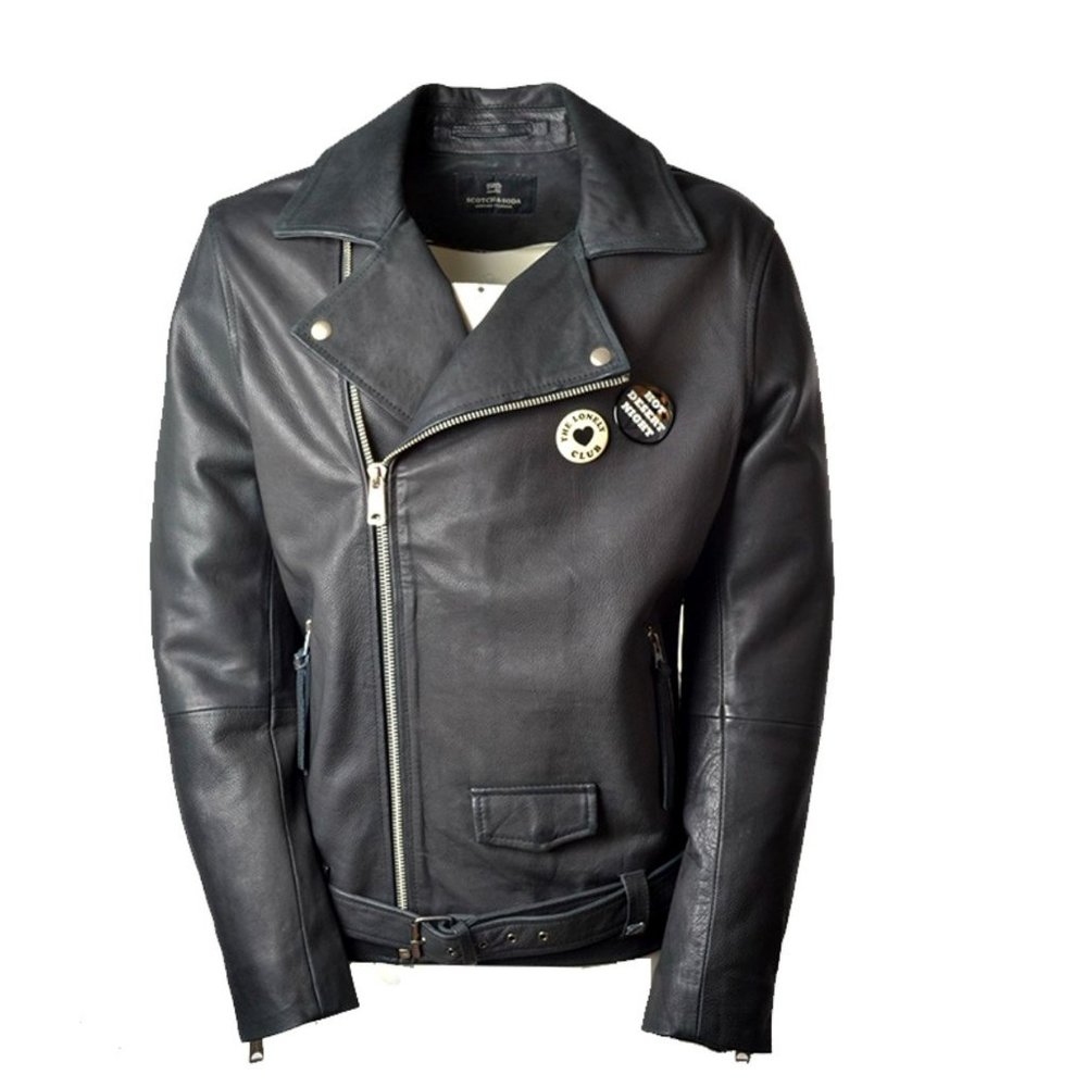 SCOTCH & SODA LEATHER JACKET NWT